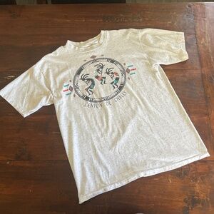 Vintage Canyon De Chelly Prairie Mountain Graphic T-shirt L